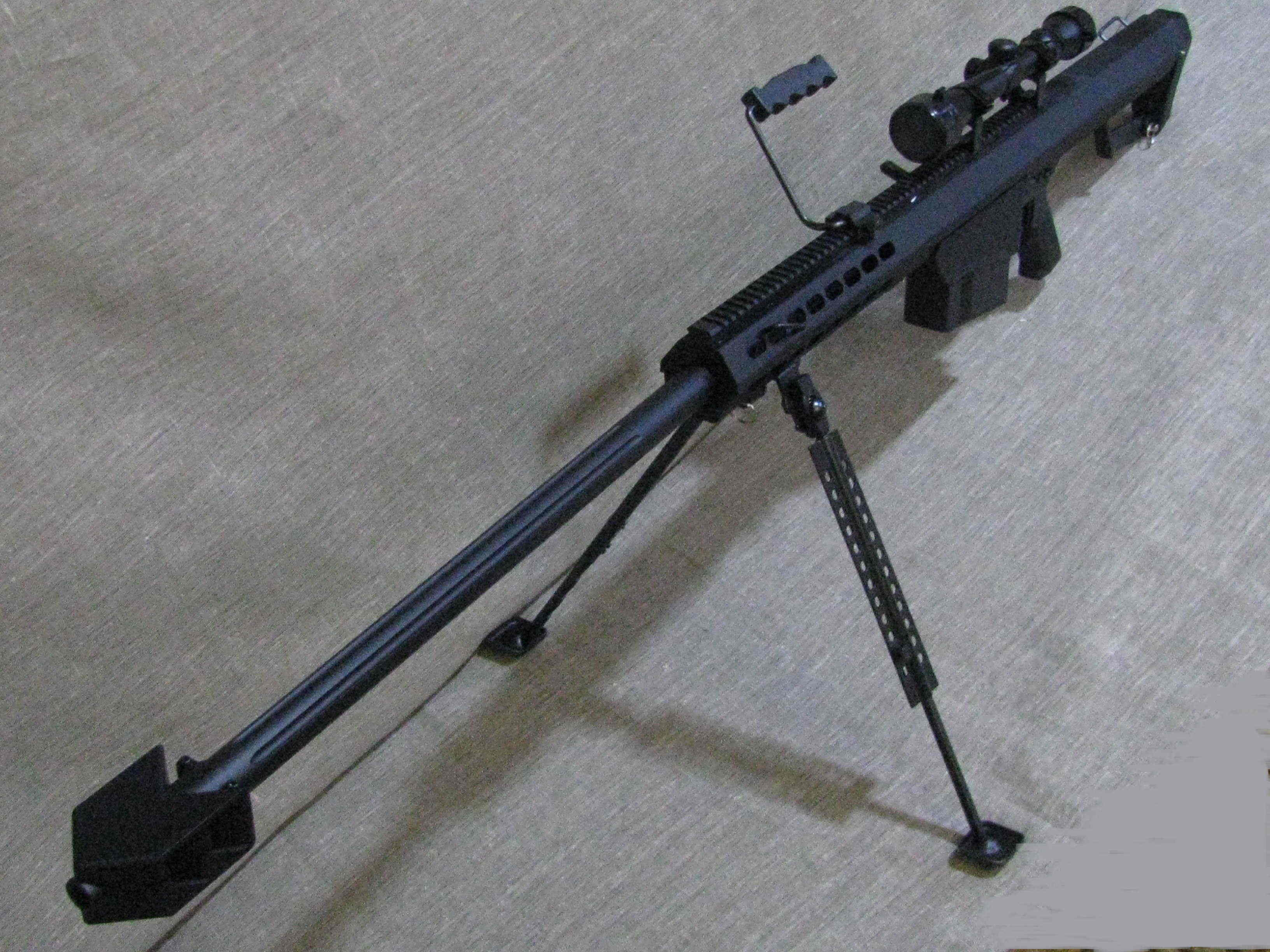 Barrett M82A1 от Snow-Wolf (крупнокалиберная винтовка Баррет М82-А1 страйкбольная)