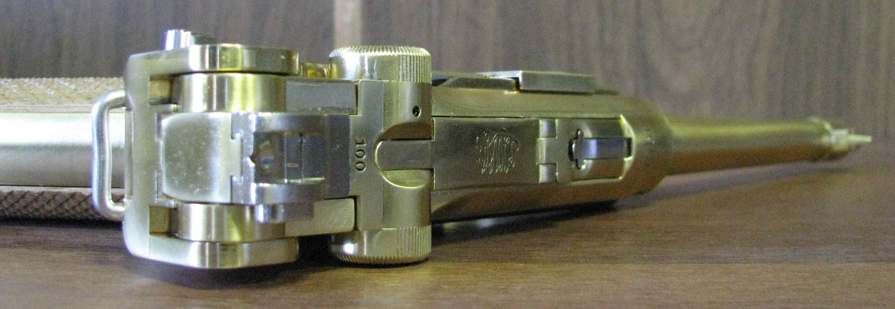 Marine Luger P08 от Мarushin 6 дюймов Коллекционная модель Морской Люгер П08