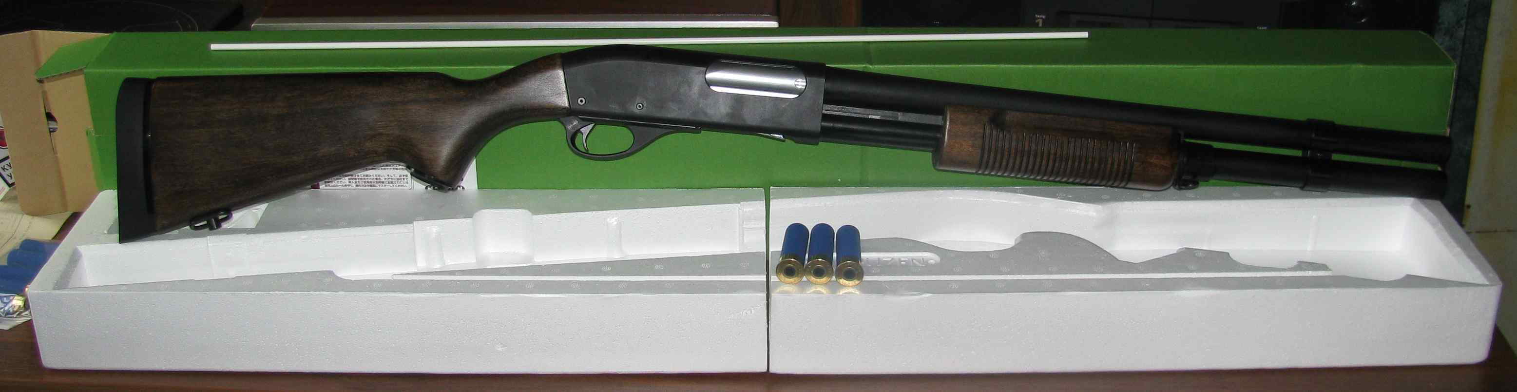 ружьё Remington M870 от Maruzen(Ремингтон М870 страйкбольное)